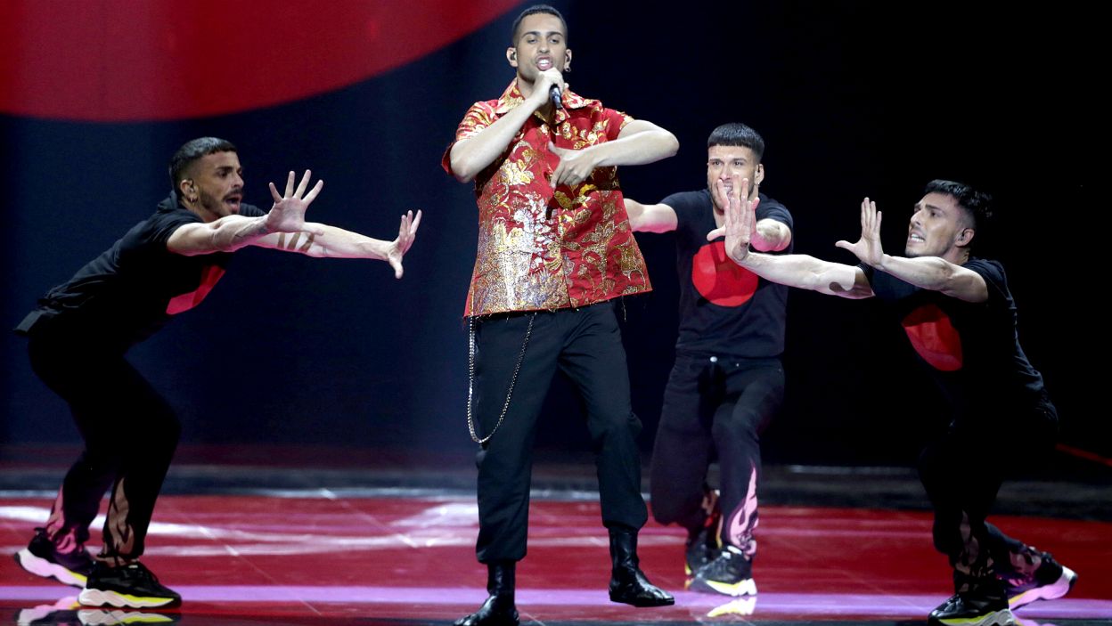 Alessandro Mahmoud to piosenkarz i raper, który zdążył w ostatnim czasie podbić włoską scenę muzyczną. Podbił również serca Europejczyków, zdobywając drugie miejsce w konkursie (fot. Andres Putting/EBU)