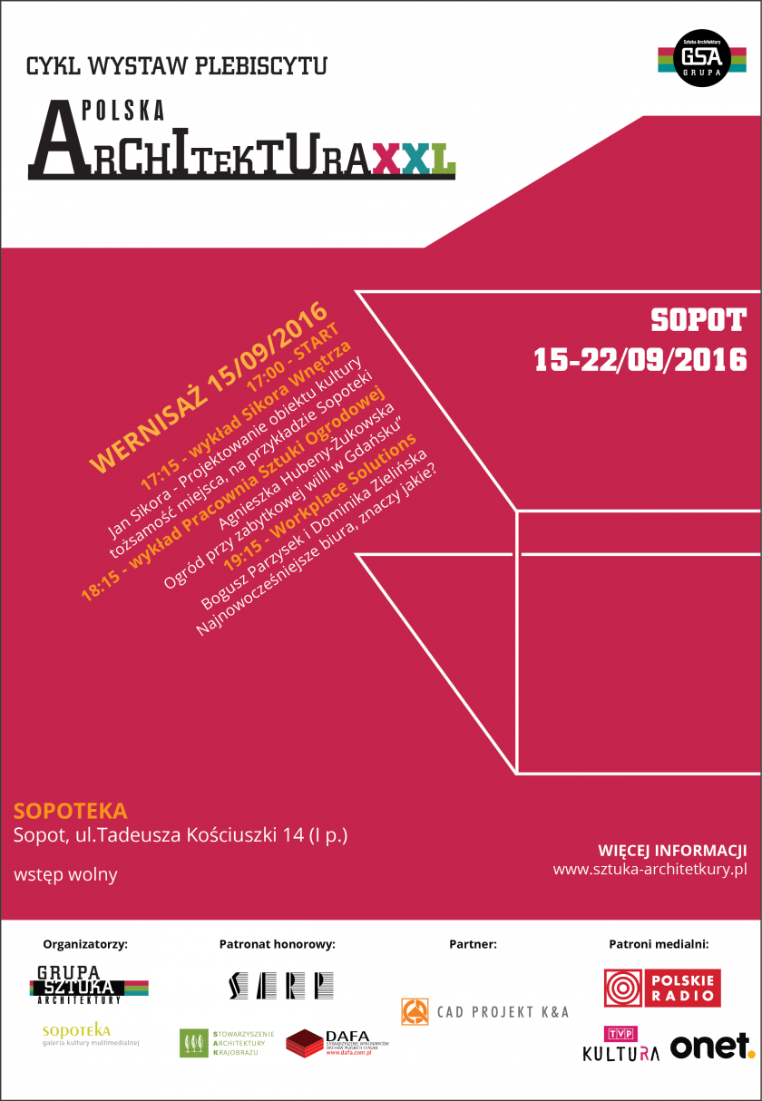 Wystawa Polska Architektura 2015 zawita do Sopotu