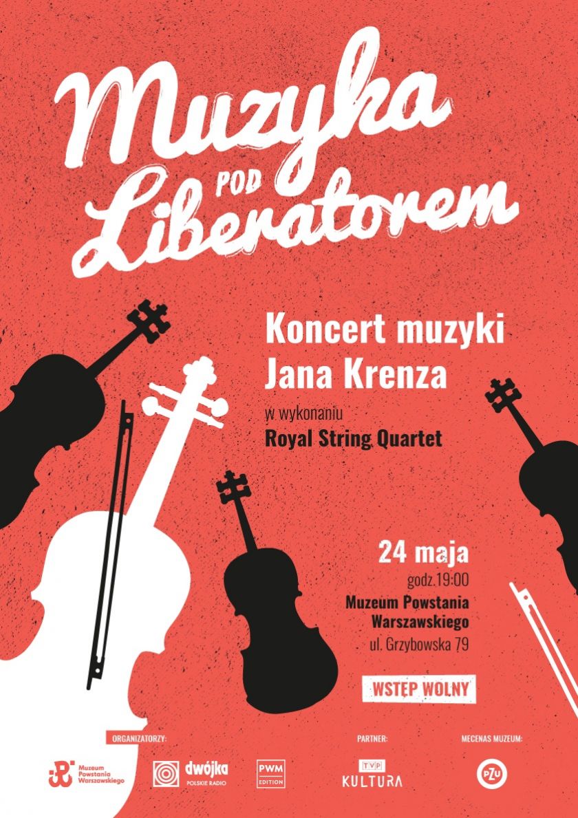 Muzyka pod Liberatorem. Koncert muzyki Jana Krenza w wykonaniu Royal String Quartet