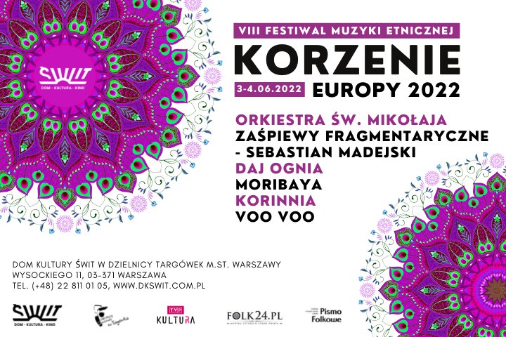 VIII edycja Festiwalu Muzyki Etnicznej Korzenie Europy