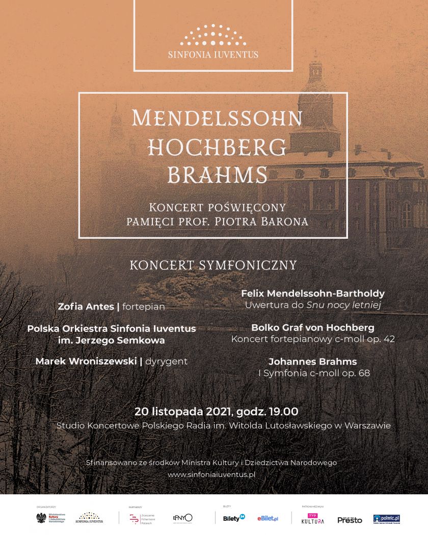 Koncert MENDELSSOHN | HOCHBERG | BRAHMS