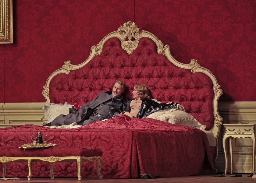 Kawaler z różą na scenie The Metropolitan Opera. materiały organizatora