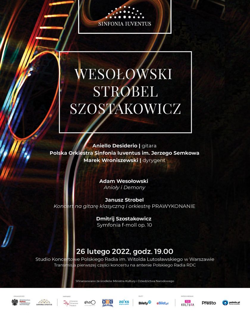 Koncert WESOŁOWSKI | STROBEL | SZOSTAKOWICZ