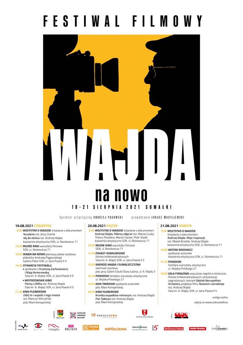 Suwałki zapraszają na Festiwal Filmowy WAJDA NA NOWO