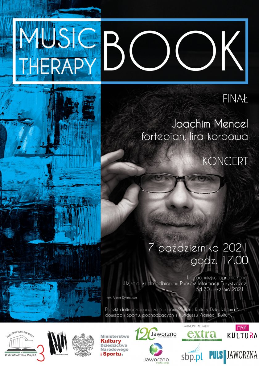 Koncert Joachima Mencla. Finał Music-therapy-book
