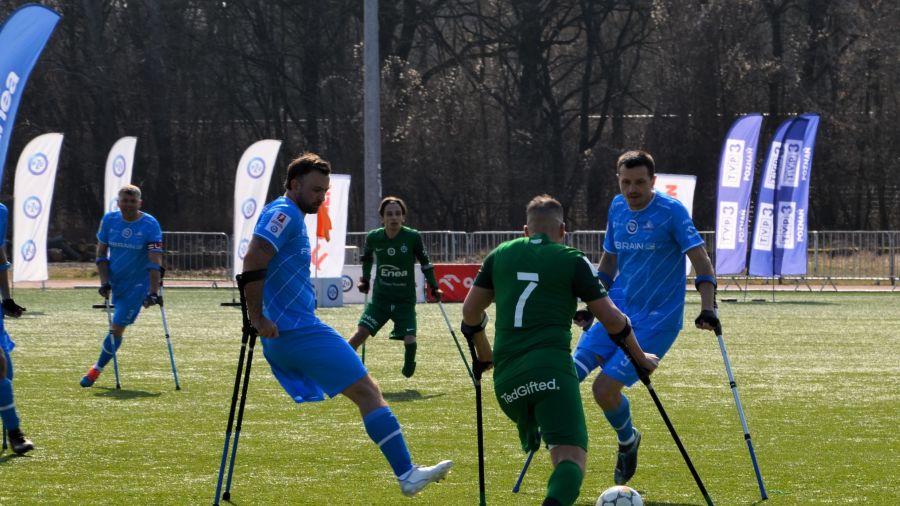 Turniej PZU Amp Futbol Ekstraklasy (fot.TVP3 Poznań)