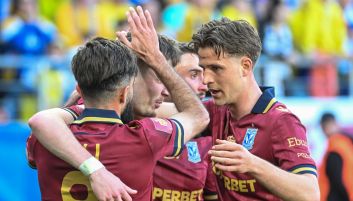 Piłkarze Lecha Poznań (fot. PAP/Wojtek Jargiło) Piłkarze Lecha Poznań (fot. PAP/Wojtek Jargiło)