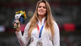Maria Andrejczyk została wicemistrzynią olimpijską (fot. Getty)