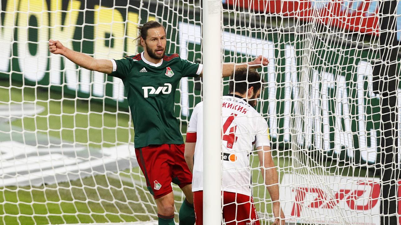 Grzegorz Krychowiak imponuje skutecznością w barwach Lokomotiwu Moskwa (fot. Lukas Schulze/Bongarts/Getty Images) Grzegorz Krychowiak imponuje skutecznością w barwach Lokomotiwu Moskwa (fot. Lukas Schulze/Bongarts/Getty Images)