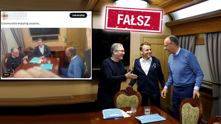 Dezinformacja powielana w sieci przez rosyjską propagandę (fot. PAP/EPA)