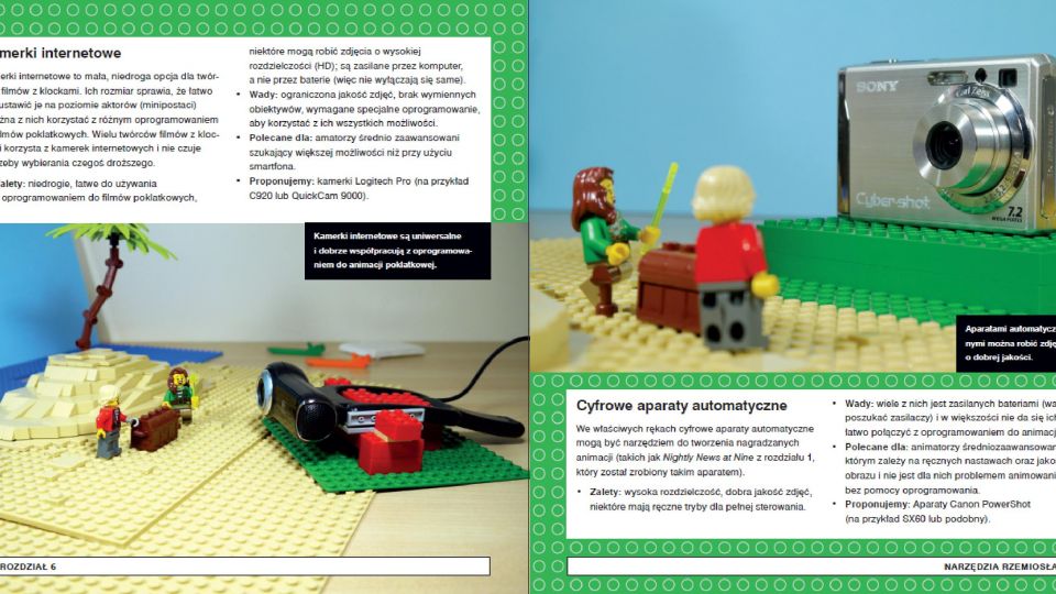 Jak Zrobić Własny Film Animowany „Księga animacji LEGO. Zrób własny film