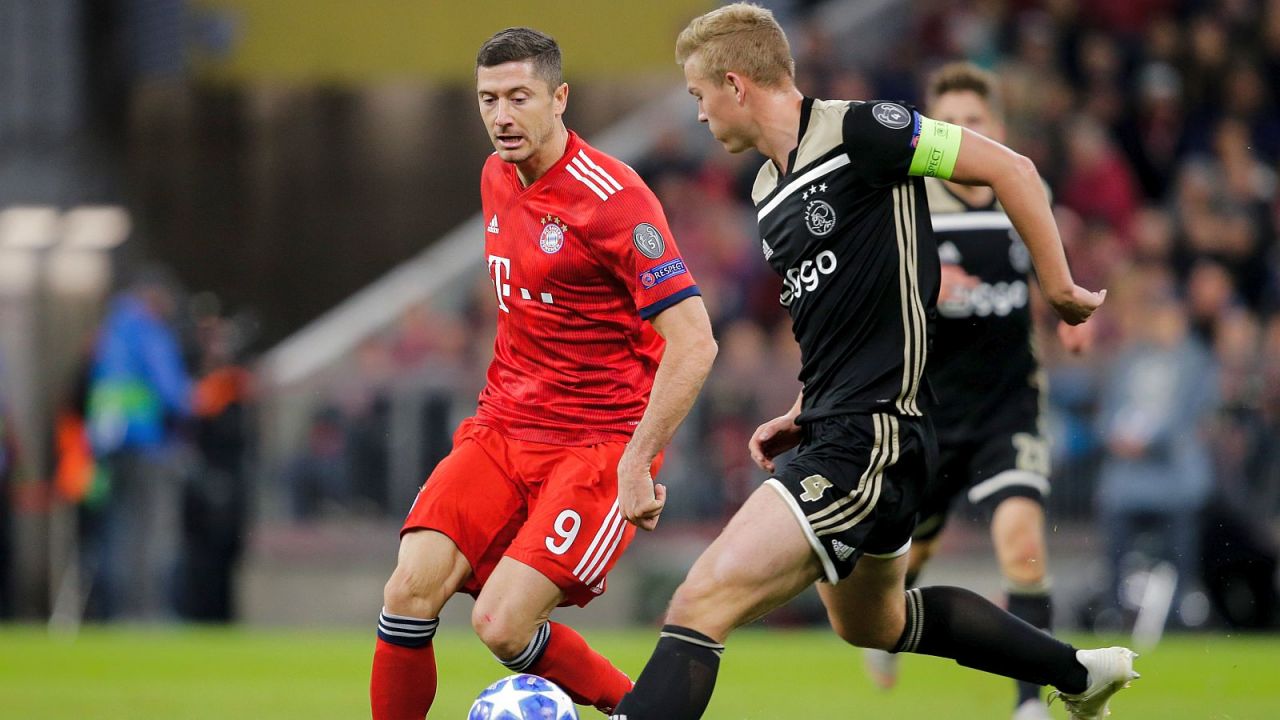 6. kolejka Ligi Mistrzów: mecz Ajax - Bayern o wygranie ...