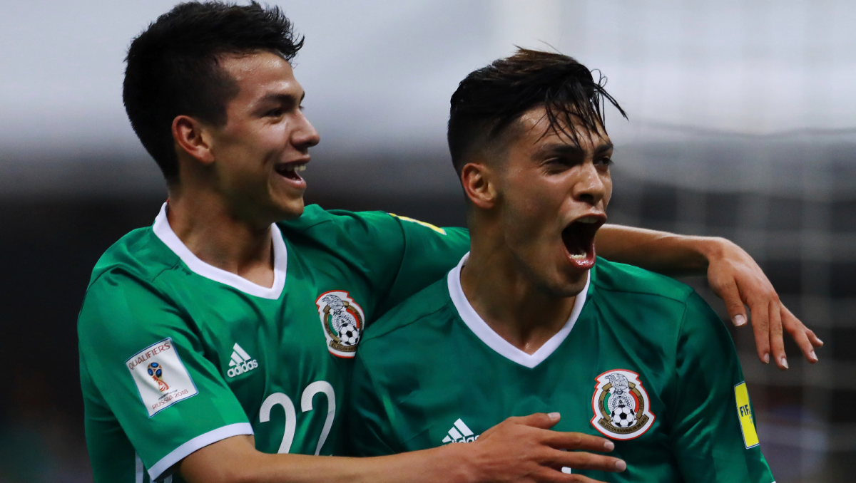 Hirving Lozano i Raul Jimenez (fot. Getty Images) Hirving Lozano i Raul Jimenez (fot. Getty Images)