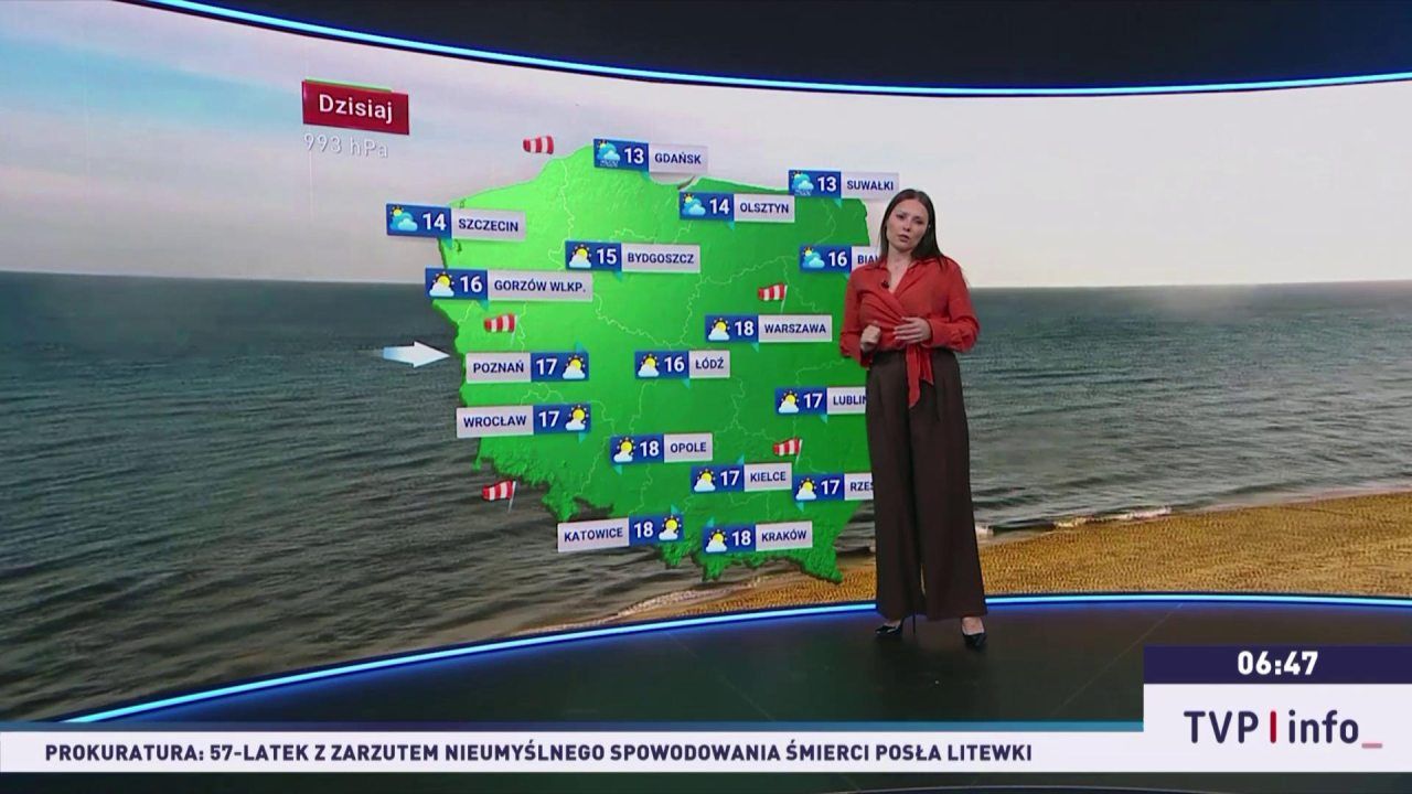 Prognoza pogody na sobotę 25 kwietnia