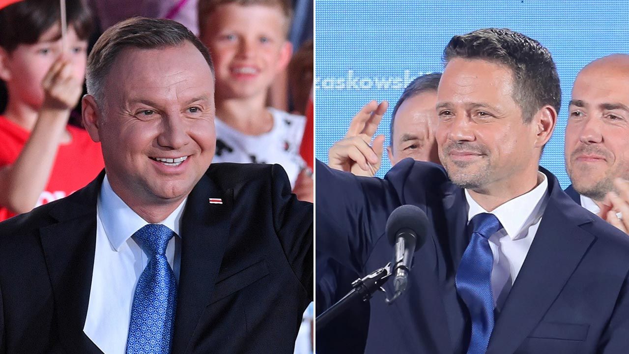 Różnice między poparciem kandydatów są niewielkie (fot. PAP/Radek Pietruszka, Paweł Supernak)