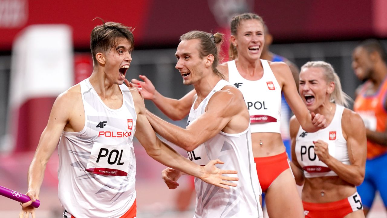 Polska sztafeta mieszana 4x400 m będzie broniła złota (fot. Getty)