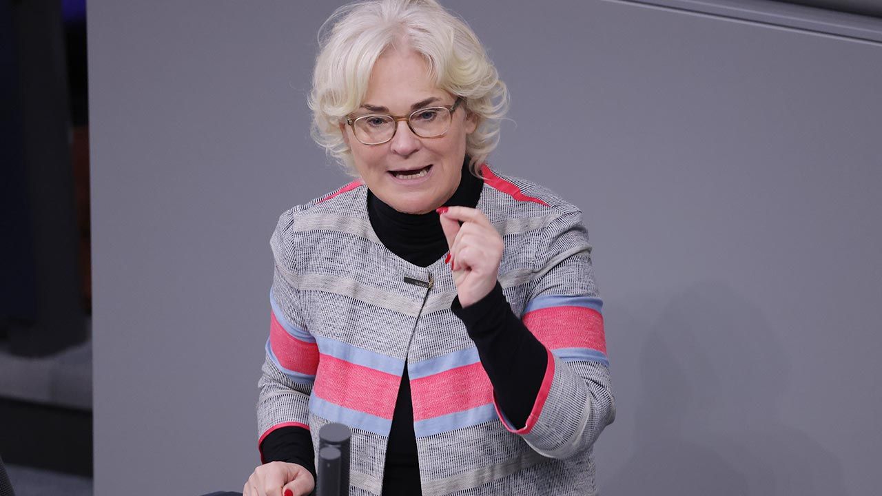 Minister obrony RFN Christine Lambrecht (fot. Sean Gallup/Getty Images)