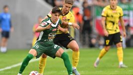 Terminarz Betclic 1 Ligi 2025/26. Nowymi zespołami w stawce są m.in. Śląsk czy Wieczysta (fot. PAP/Maciej Kulczyński) Terminarz Betclic 1 Ligi 2025/26. Kiedy mecze sezonu? Sprawdź kalendarz