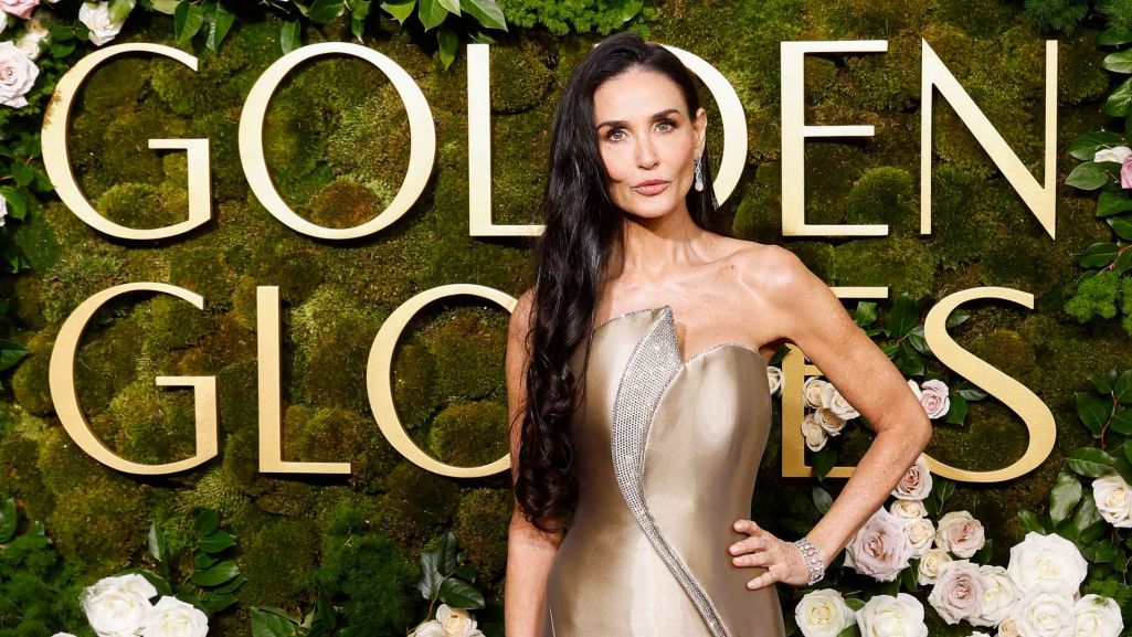Dzięki występowi w filmie „Substancja” Demi Moore po raz pierwszy w swojej karierze otrzymała Złoty Glob. Fot. Taylor Hill/GettyImages