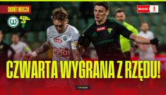 Warta Poznań – Górnik Łęczna. Betclic 1 Liga, 28. kolejka (fot. TVP SPORT)