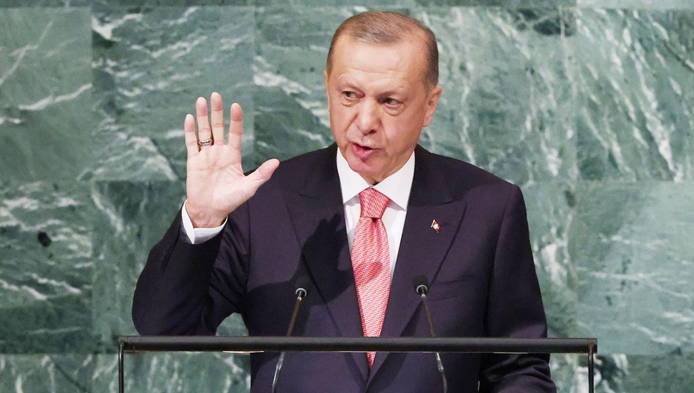 Recep Tayyip Erdogan (fot. PAP/EPA/JUSTIN LANE)