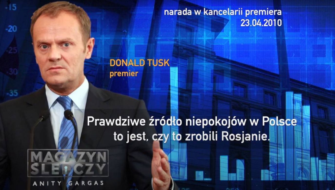 Tajna Narada Tuska Ws Katastrofy Smolenskiej Czego Bal Sie Donald Tusk Wideo Tvp Info