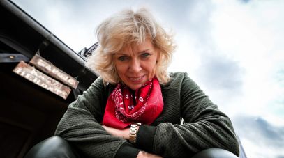 Urszula, mimo życia które nie zawsze było usłane różami, nie straciła pogody ducha. Fot. Weronika Marczyk-Kiełbasa