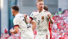 Dania – Belgia, geniusz Kevina De Bruyne (fot. Getty)