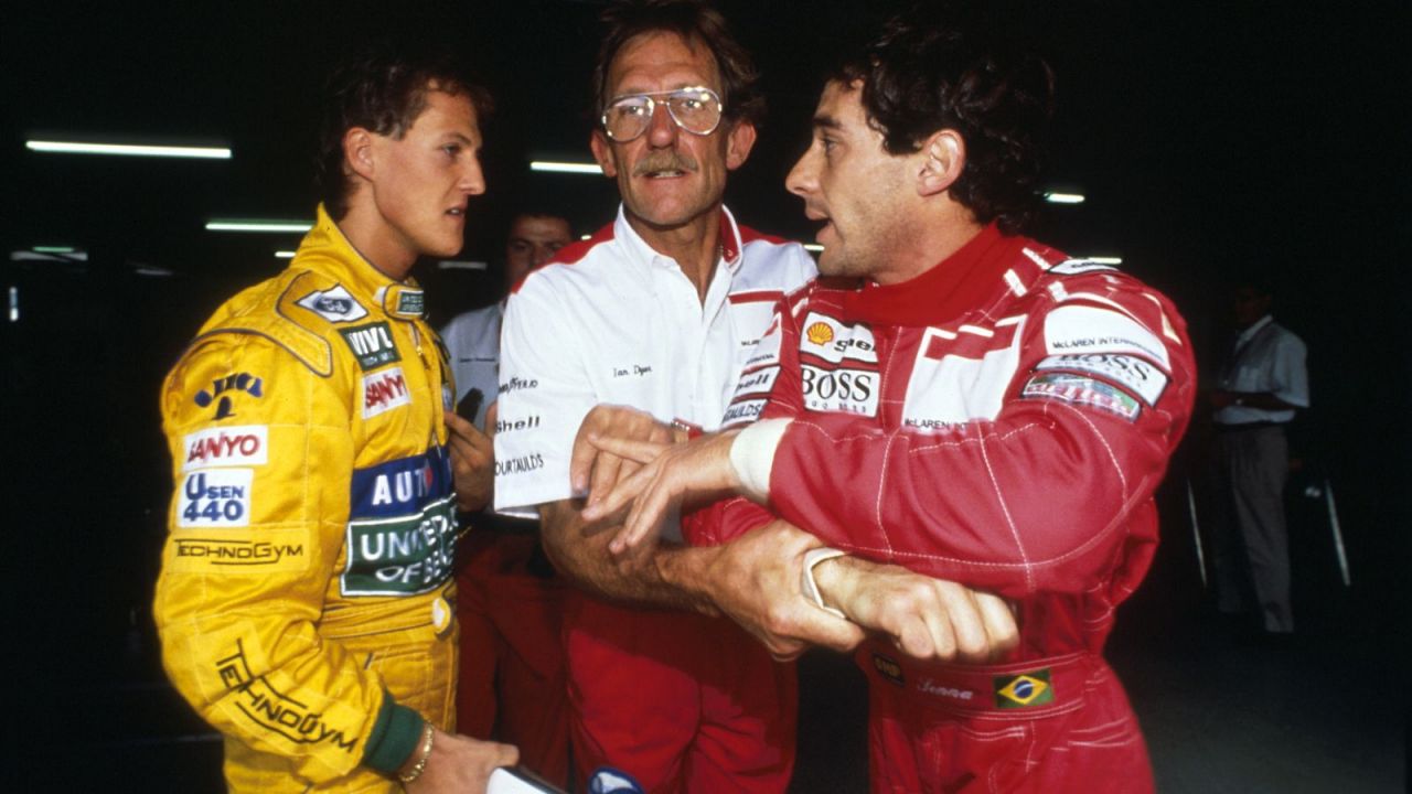 Michael Schumacher (L) według kibiców jest najbardziej wpływową osobą w historii F1 (fot. Getty Images)
