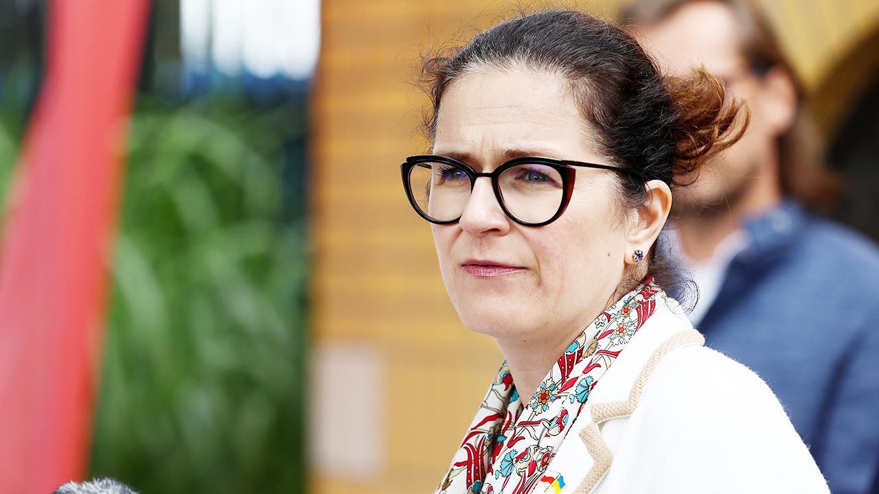 Ostatnio pojawiły się pytania o samochód prezydent Gdańska, Aleksandry Dulkiewicz(fot. PAP/Jan Dzban) Ostatnio pojawiły się pytania o samochód prezydent Gdańska, Aleksandry Dulkiewicz(fot. PAP/Jan Dzban)