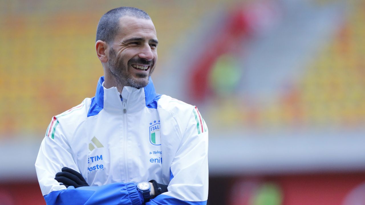 Leonardo Bonucci zadebiutował na ławce trenerskiej w Białymstoku (fot. 400mm.pl)