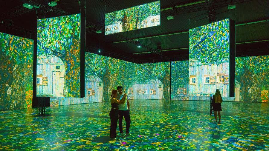 Immersyjna wystawa, Gustav Klimt, MTP Poznań (fot. wystawaklimt.pl)