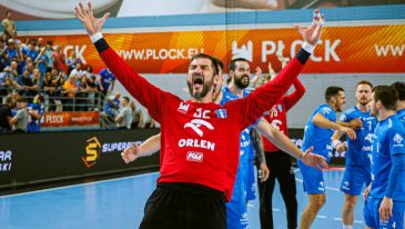 Mirko Alilović, bramkarz Orlen Wisły Płock (fot. Jerzy Stankowski / Orlen Wisła Płock)