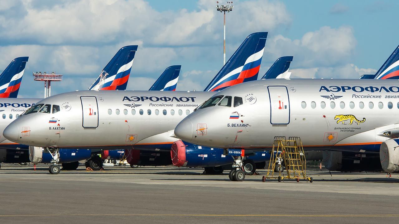 W pierwszym kwartale 2022 roku strata Aerofłotu wyniosła równowartość niemal 5 mld złotych (fot. Shutterstock) W pierwszym kwartale 2022 roku strata Aerofłotu wyniosła równowartość niemal 5 mld złotych (fot. Shutterstock)