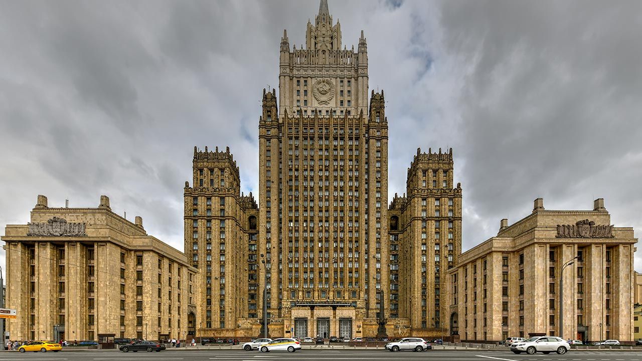 Ministerstwo Spraw Zagranicznych Federacji Rosyjskiej (fot. Shutterstock/Felix Lipov) Ministerstwo Spraw Zagranicznych Federacji Rosyjskiej (fot. Shutterstock/Felix Lipov)