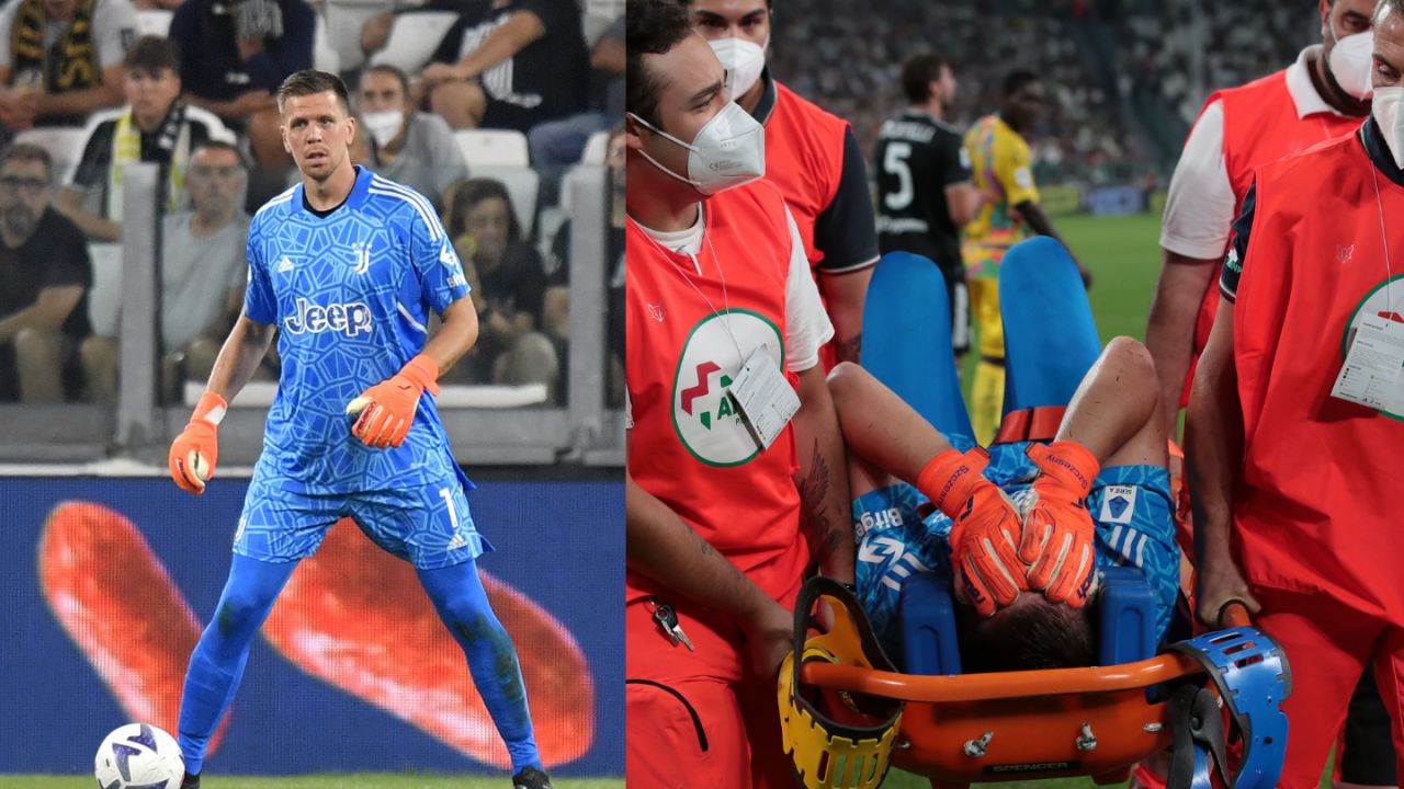Wojciech Szczęsny doznał kontuzji w meczu ze Spezią (fot. Getty)