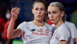 Natalia Kaczmarek, Justyna Święty-Ersetic (fot. PAP)