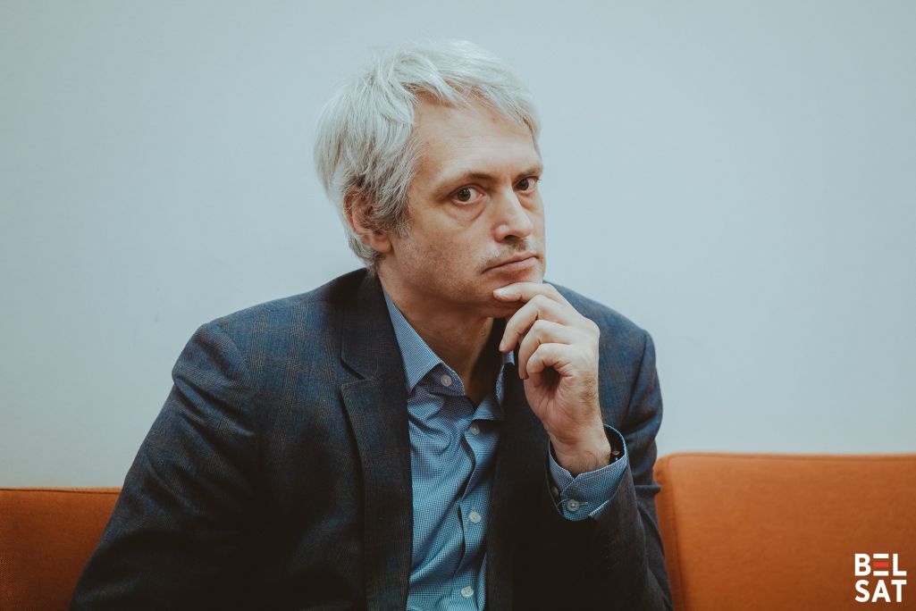 Выканальнік абавязкаў прадстаўніка Аб’яднанага пераходнага кабінету ў справе нацыянальнага адраджэння Павел Баркоўскі. Фота: Белсат