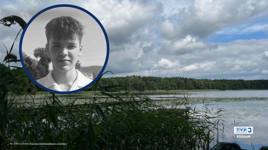 Wilcze, jezioro Ośno, 15-letni harcerz utonął podczas zdobywania nowej sprawności (fot. Sylwia Cybulska/II Liceum Ogólnokształcące w Świdnicy)