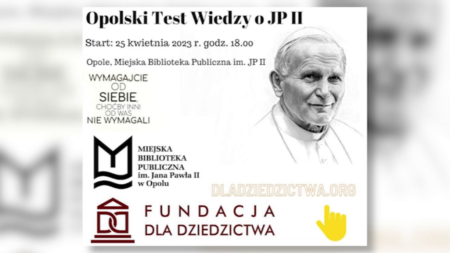 Życiorys i dziedzictwo. Rodzinny test wiedzy o Janie Pawle II