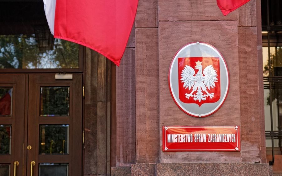 Будынак МЗС Польшчы. (Фота: jewishnews.com.ua)