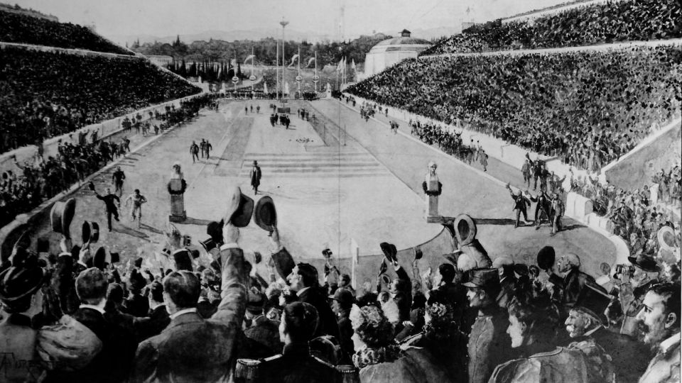 Igrzyska Olimpijskie Historia igrzyska w Atenach 1896 pierwsze igrzyska nowożytne gdzie się odbyły