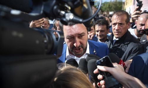 Wizyta w San Lorenzo, październik 2018 r. Fot. Antonio Masiello/Getty Images