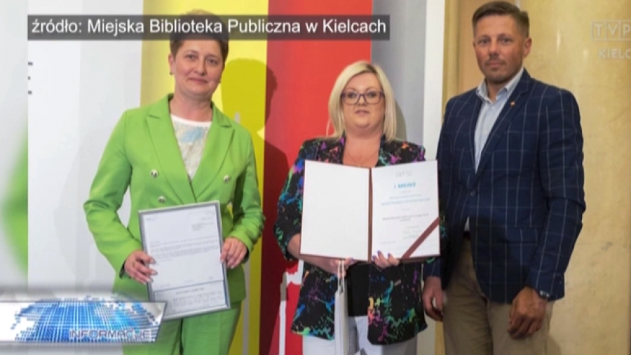 Pracownicy MBP W Kielcach Odebrali Dyplom Mistrza Promocji Czytelnictwa pracownicy-mbp-w-kielcach-odebrali-dyplom-mistrza-promocji-czytelnictwa