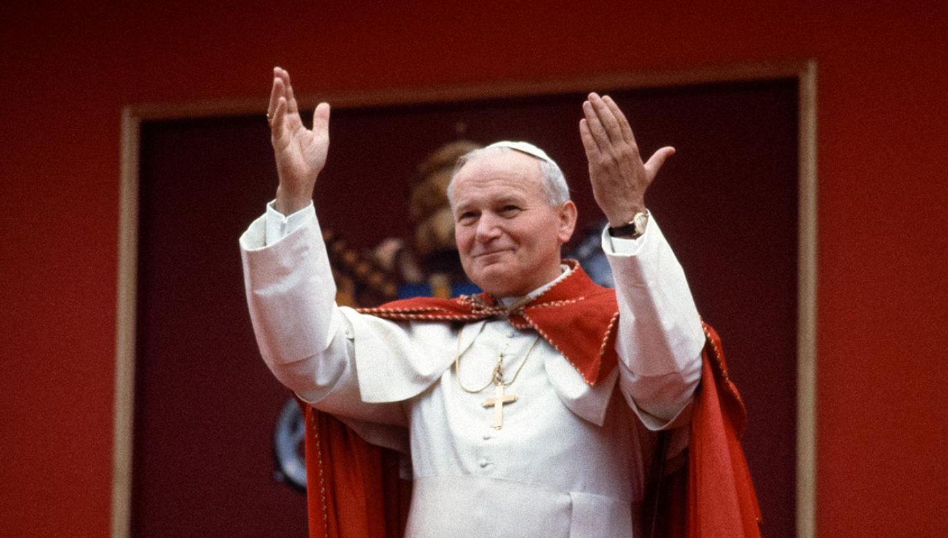 Jan Paweł II (fot. Chuck Fishman/Getty Images)
