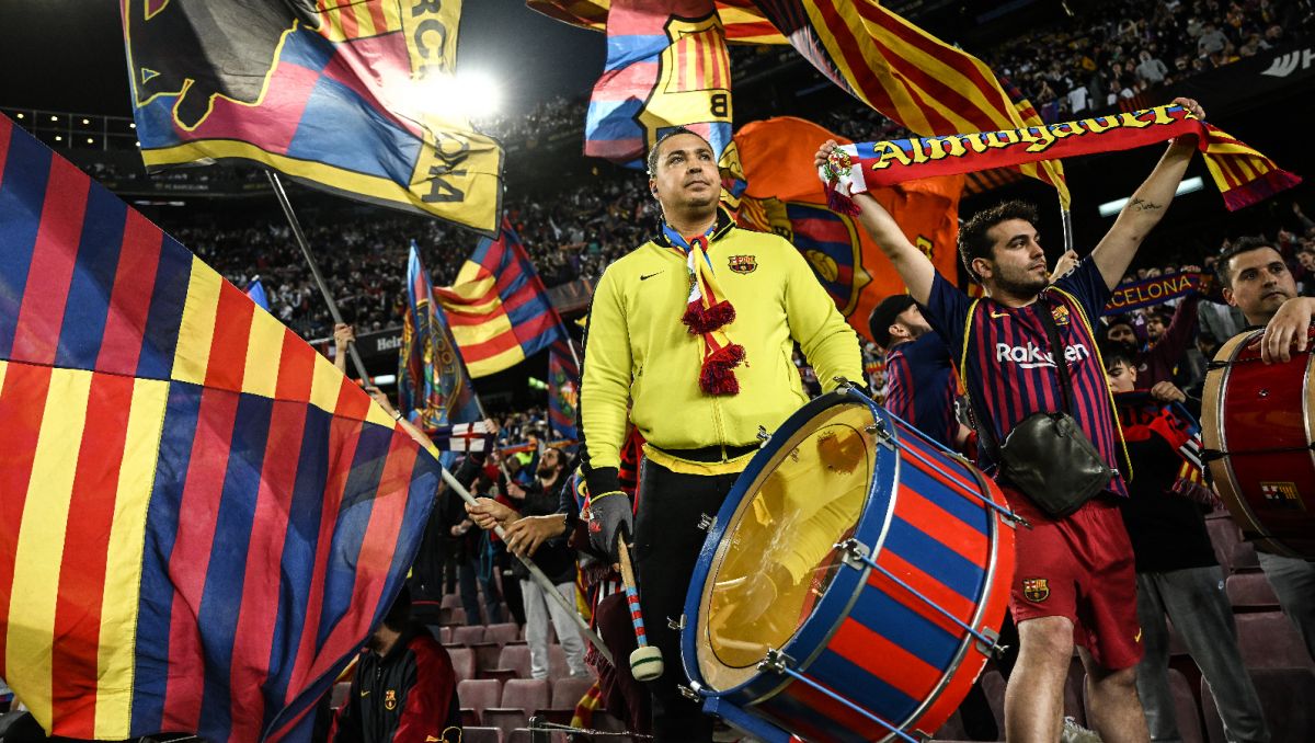 Kibice FC Barcelona (fot. Getty Images)