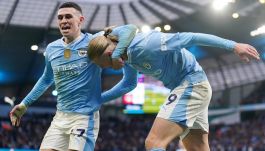 Phil Foden i Erling Haaland (fot. Getty) 