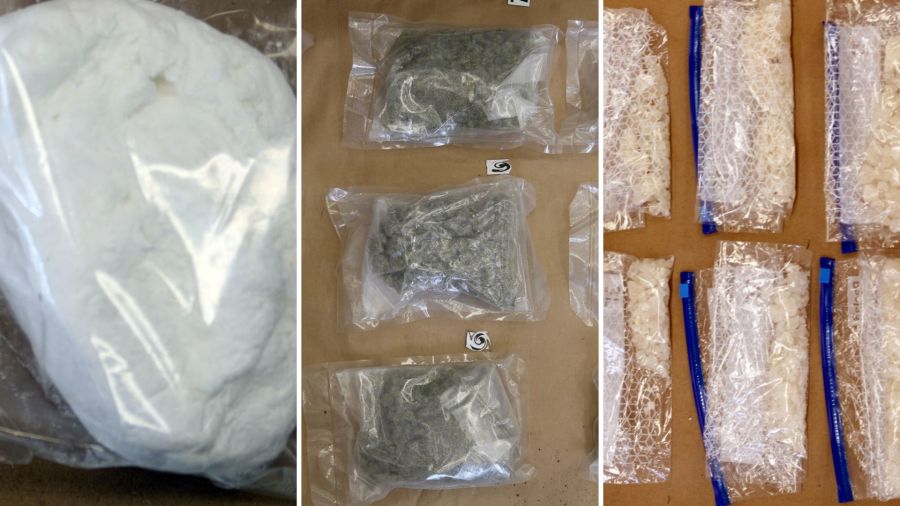 Koszalińska policja przejęła 2 kg narkotyków. Zatrzymano trzech mężczyzn (źródło: KMP w Koszalinie)