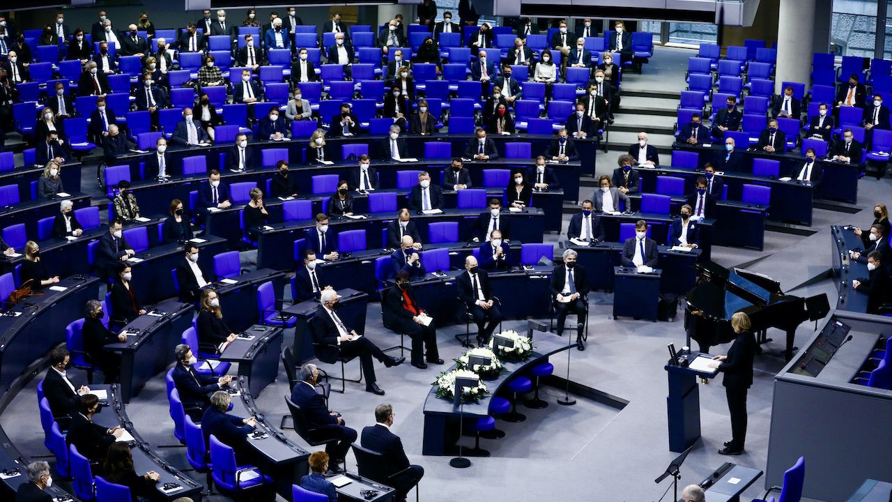 Posiedzenie Bundestagu (fot.  Anadolu/Getty Images)