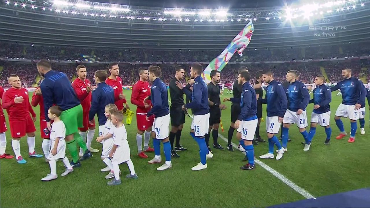 Piłka nożna, Liga Narodów: Polska - Włochy (mecz) (sport ...